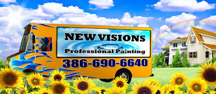 New Visions Professional Painting Company Truck